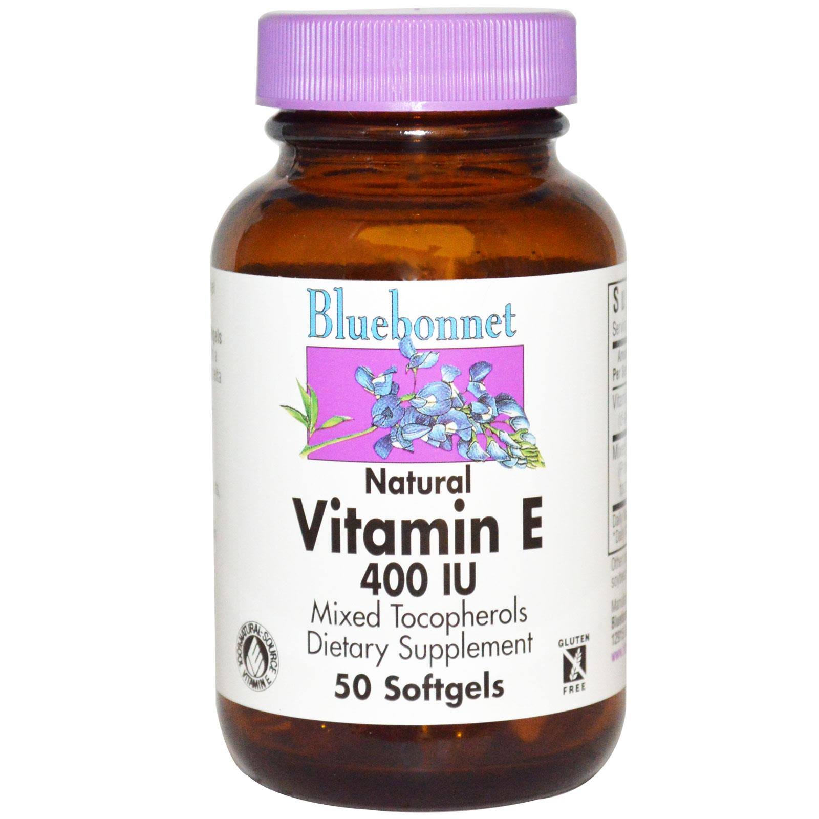 Bluebonnet Vitamin E - 400 IU, 50 Softgels