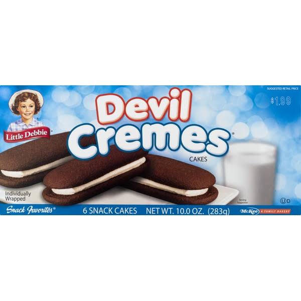 Little Debbie Devil Cremes - 283g
