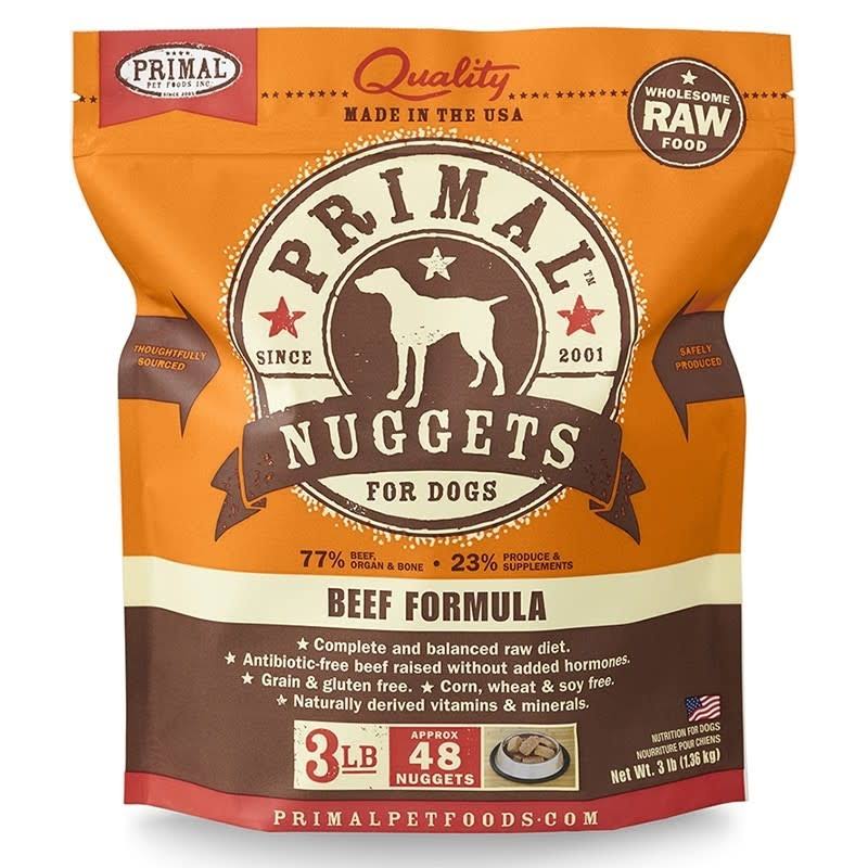 Primal Formula Dog Food - Beef, 3lb