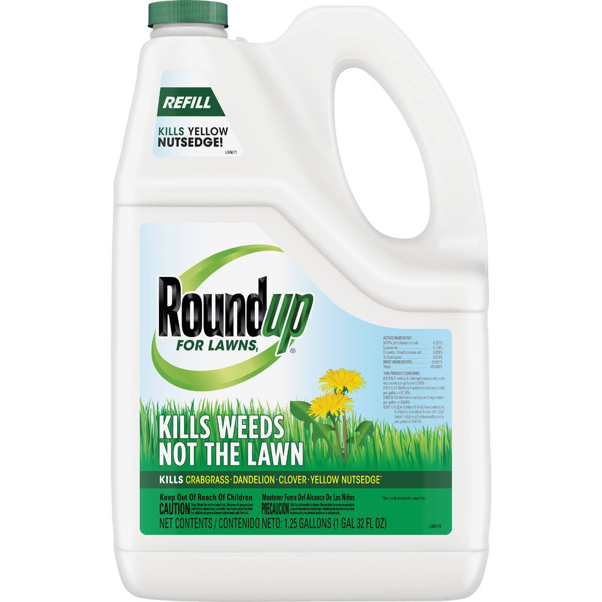 Roundup for Lawns 1.25 gal. Ready to Use Refill Northern Formula Weed Killer 5020110
