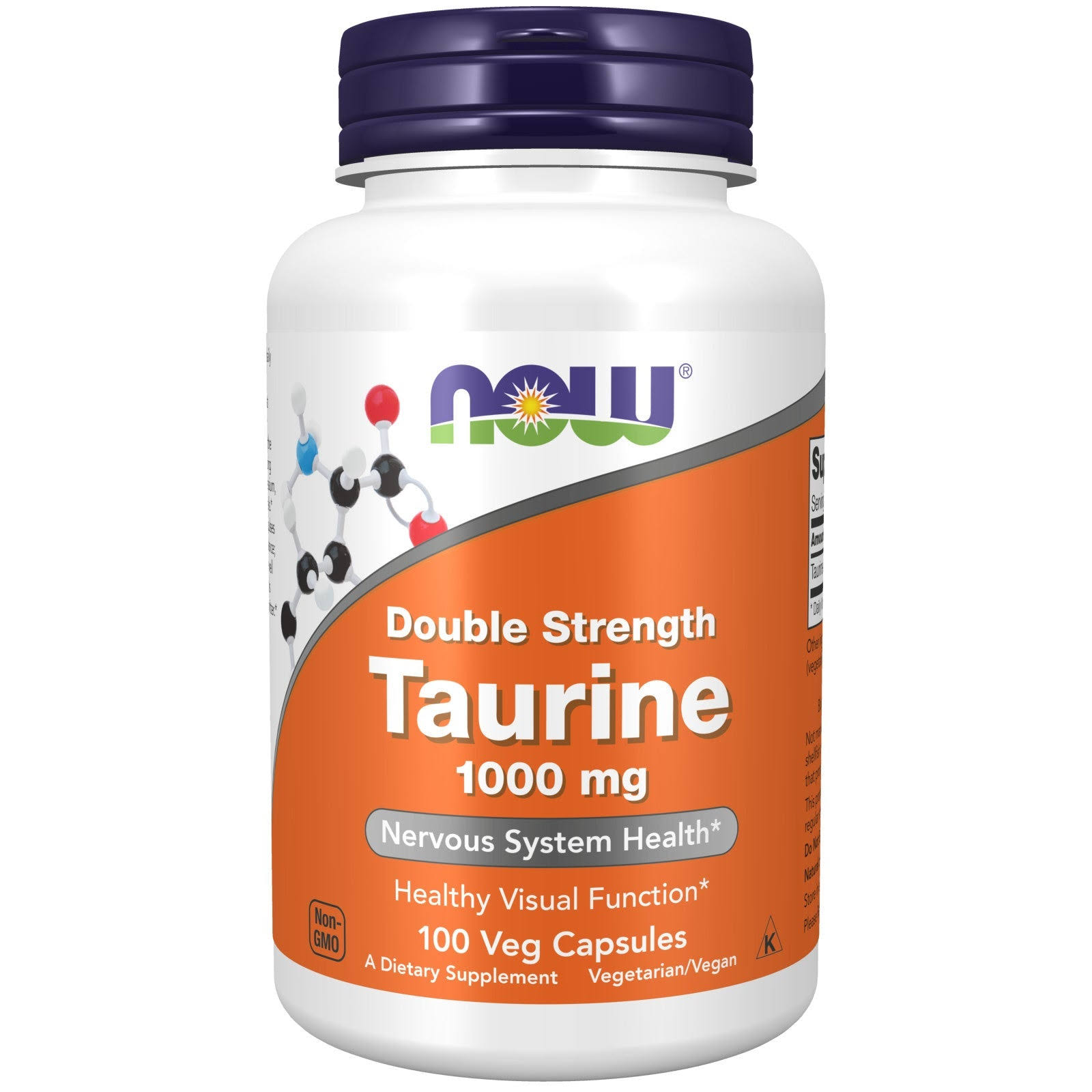 Now Foods Taurine - 1000mg, 100 Capsules