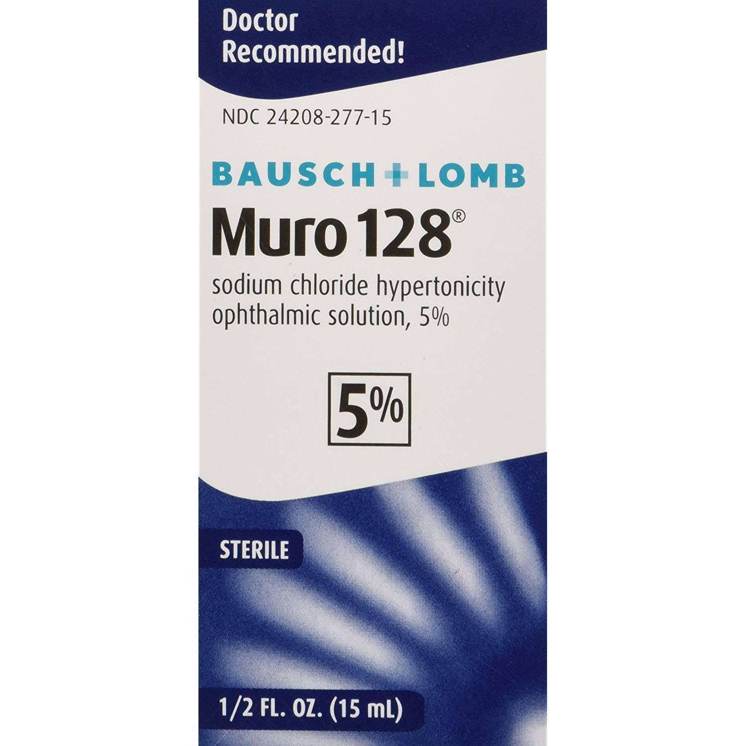 Bausch & Lomb Muro 128 Ophthalmic Solution - 0.5 oz
