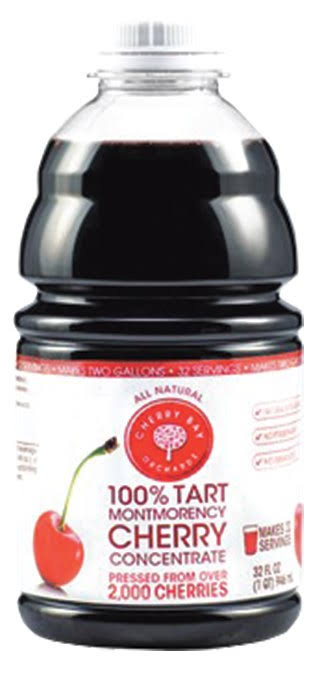 Cherry Bay Orchards 100% Tart Montmorency Cherry Concentrate - 32oz