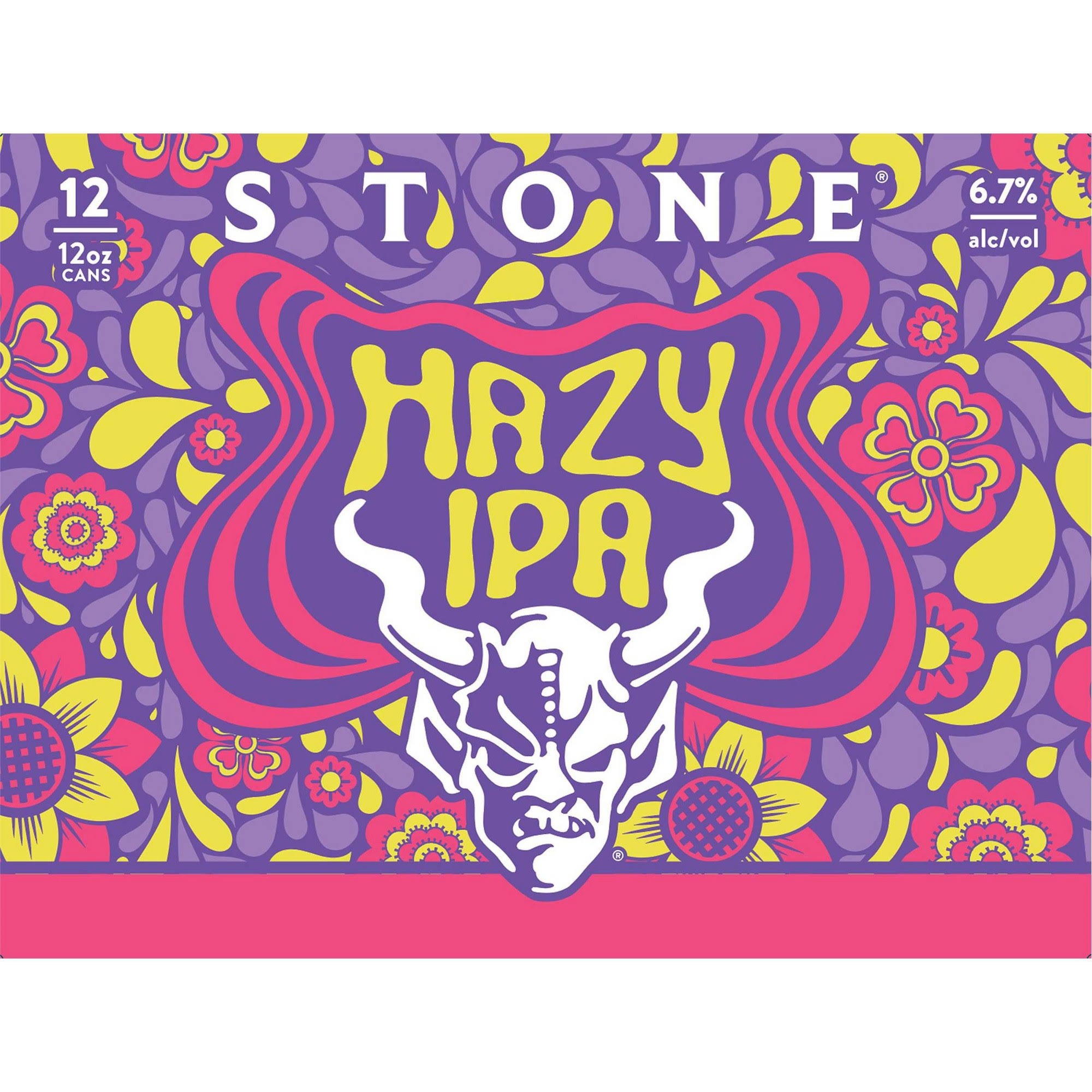 Stone Beer, Hazy IPA - 12 pack, 12 oz cans
