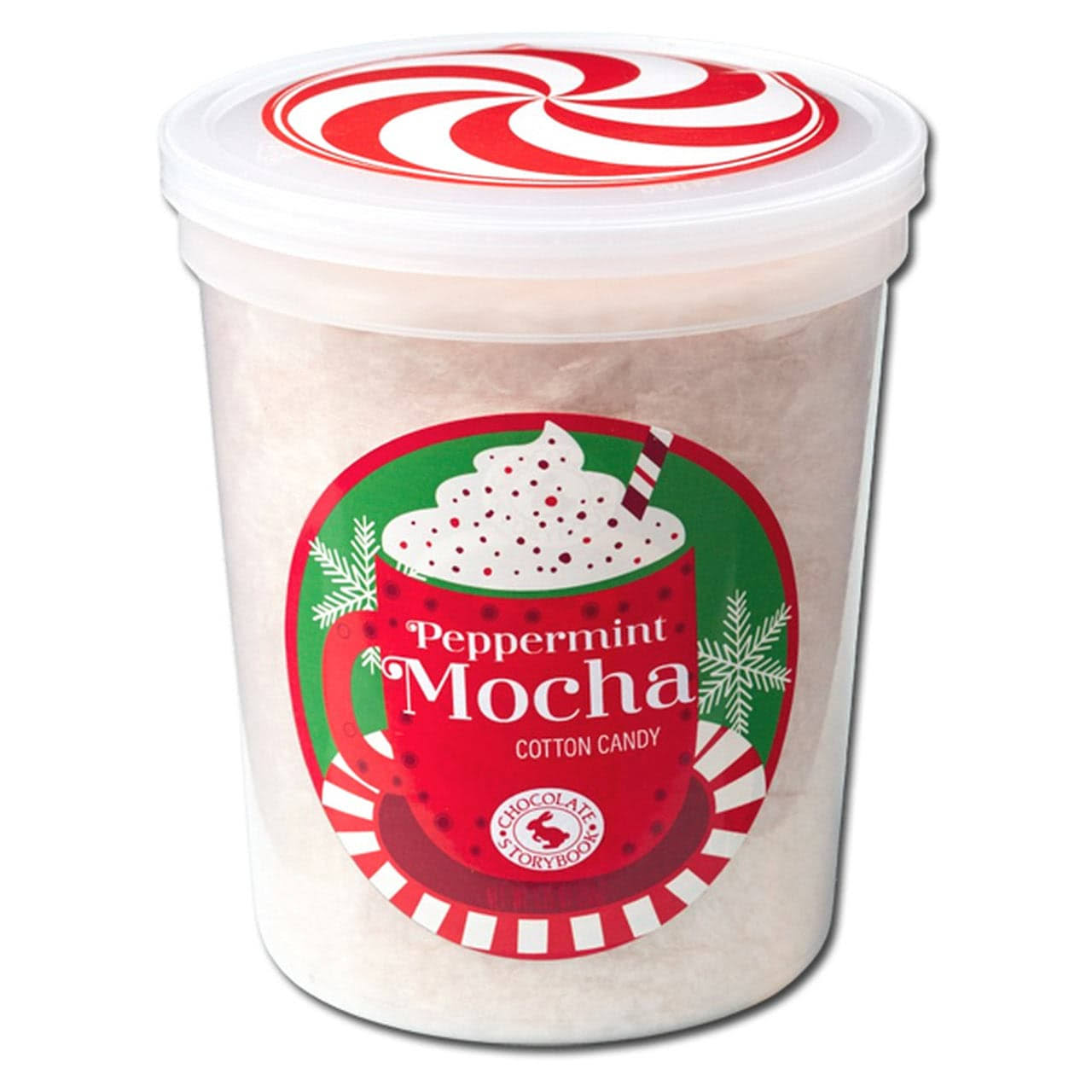 Chocolate Storybook Cotton Candy - Peppermint Mocha