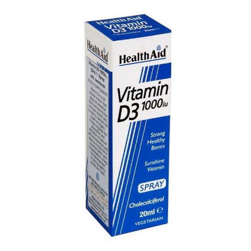 HealthAid Vitamin D3 1000iu Spray - 20ml
