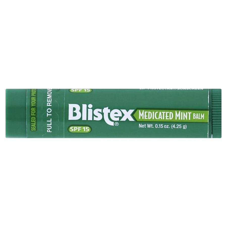 Blistex Medicated Balm - Mint, SPF 15