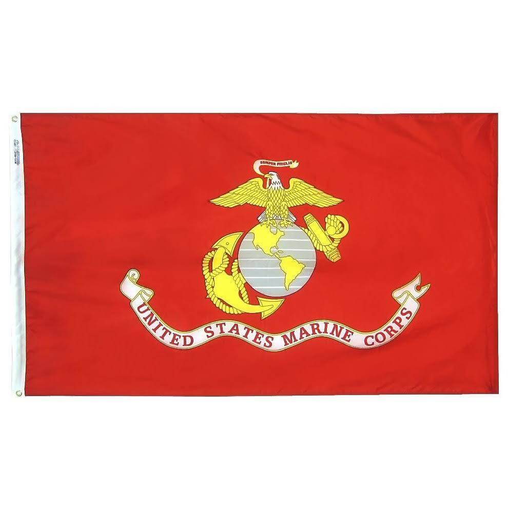 Marine Corps Flag 2 ft x 3 ft Nylon