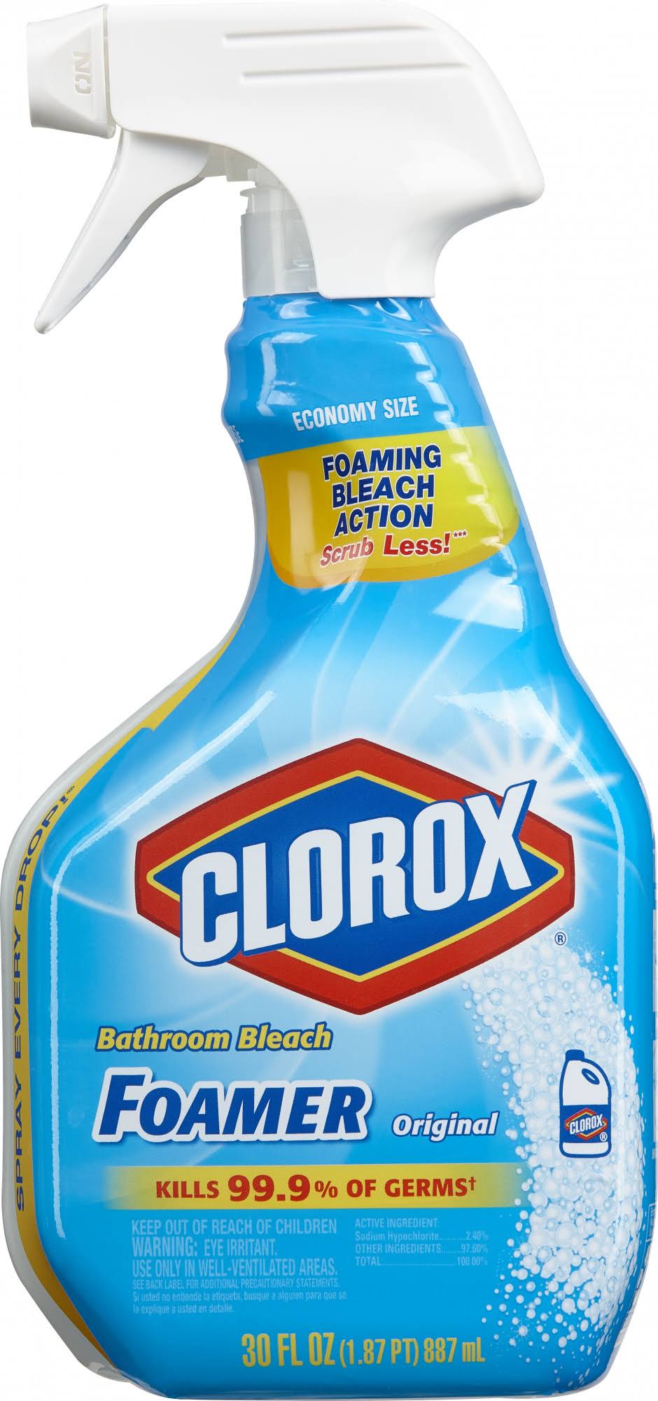 Clorox Bleach Foamer Bathroom Cleaner - 30oz