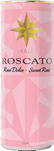 Roscato Rose Dolce Sweet Rose Can