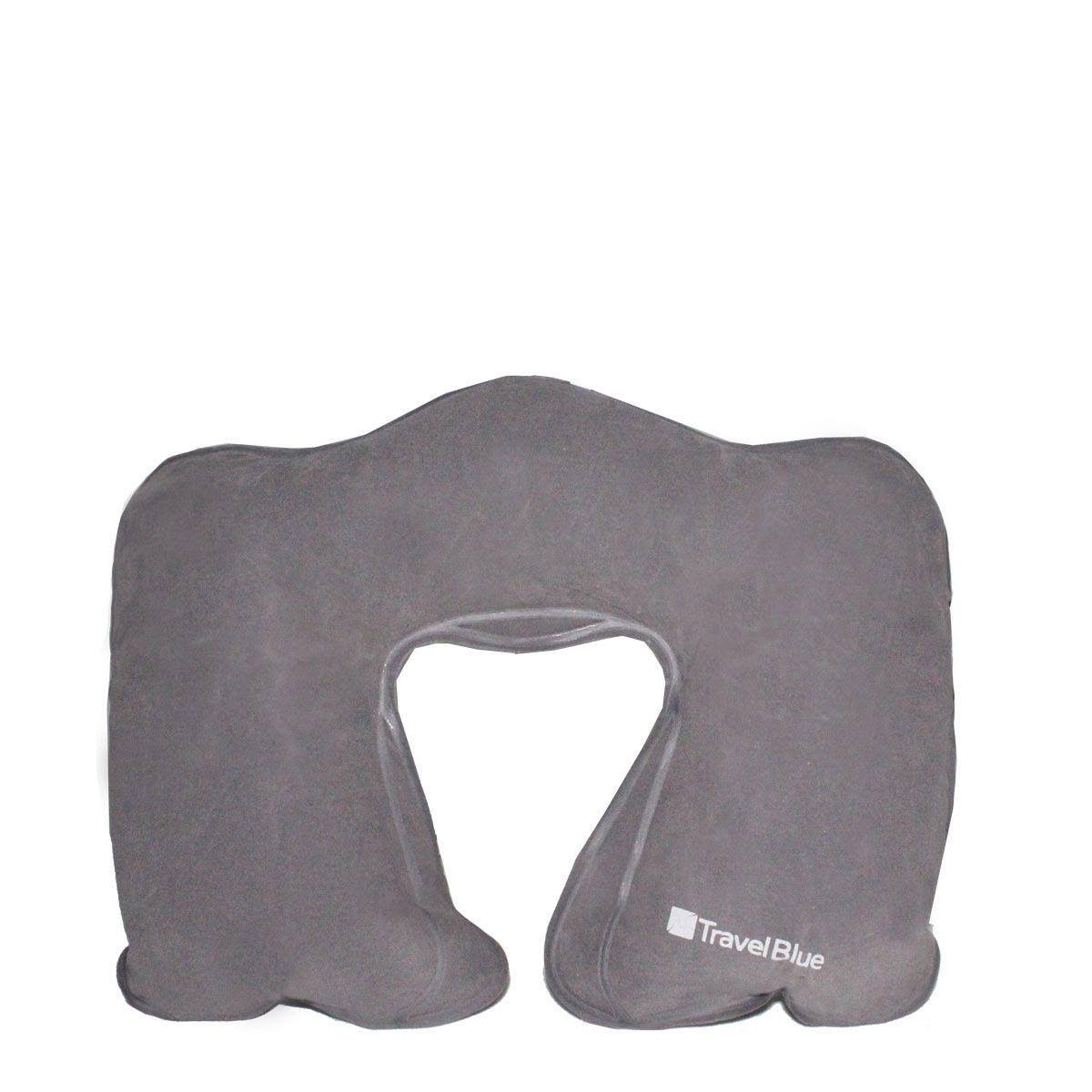Travel Blue Inflatable Travel Neck Pillow Grey