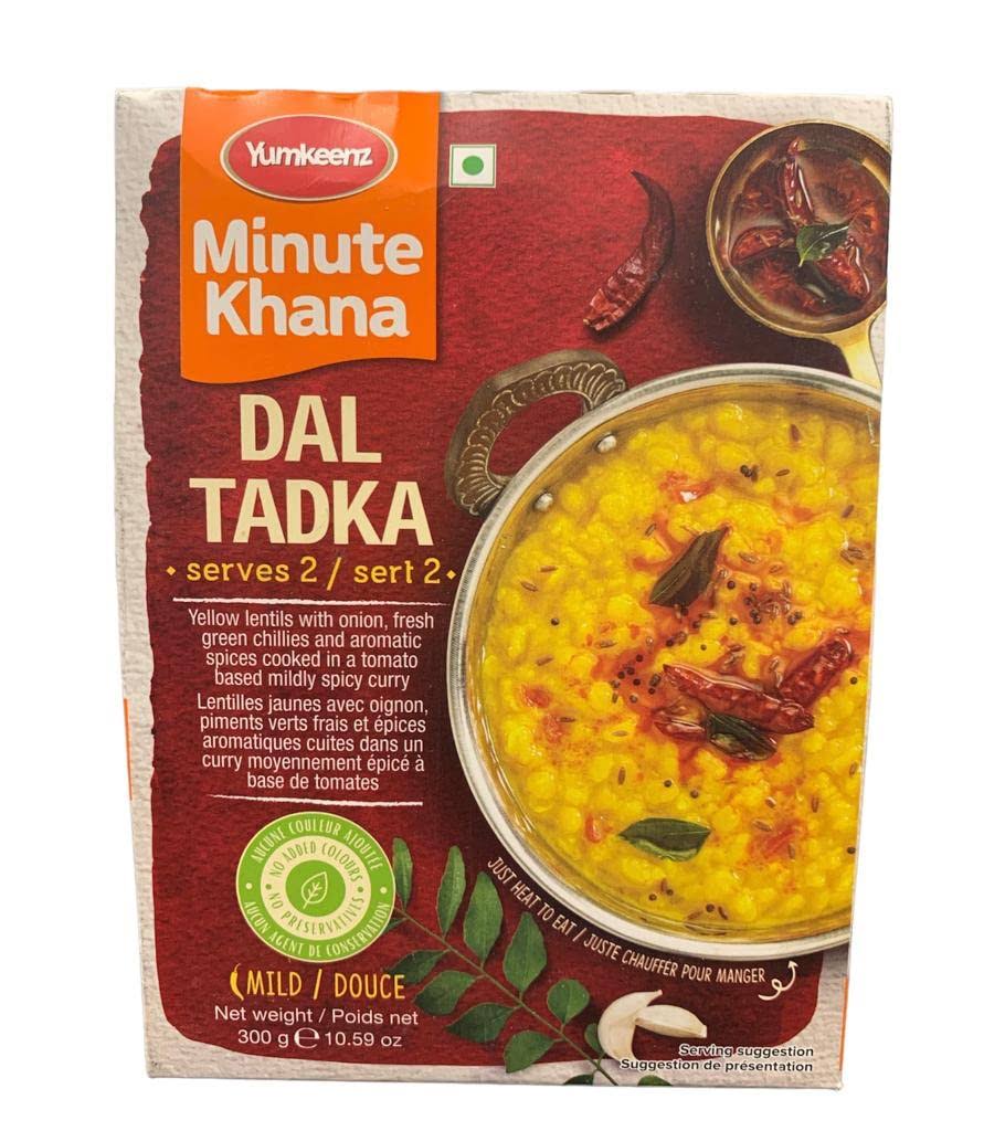 Haldiram's Minute Khana Yellow Dal Tadka - Mildly Spicy, 300g