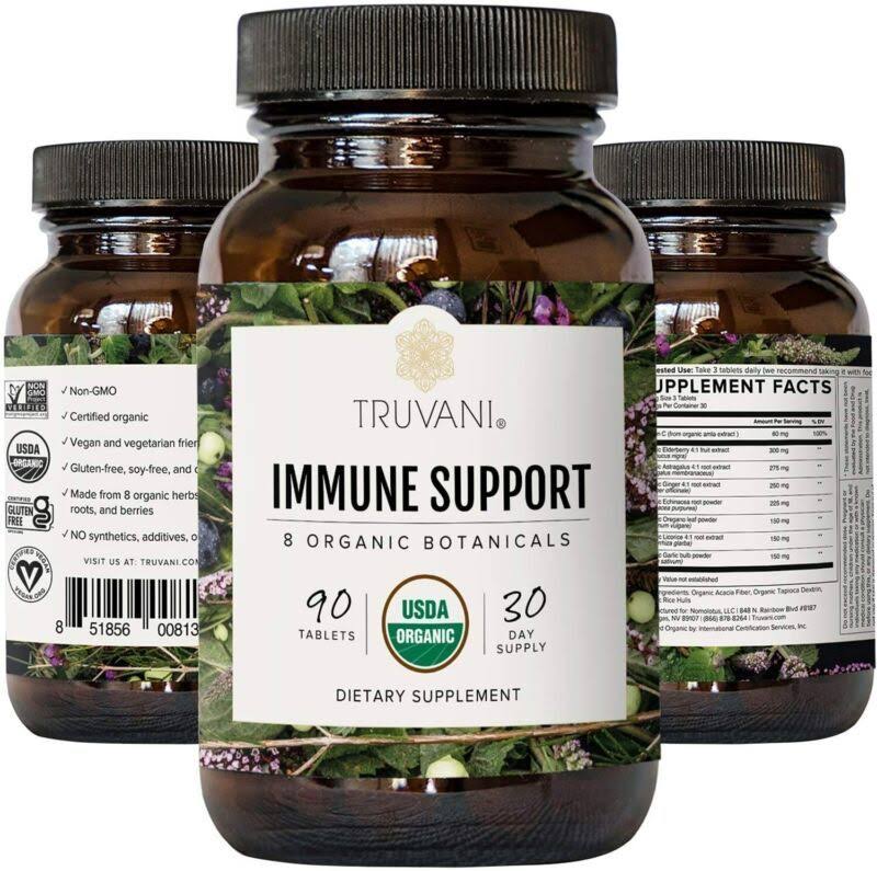 Truvani Immune Support | Organic Herbal Supplement for Immune Support