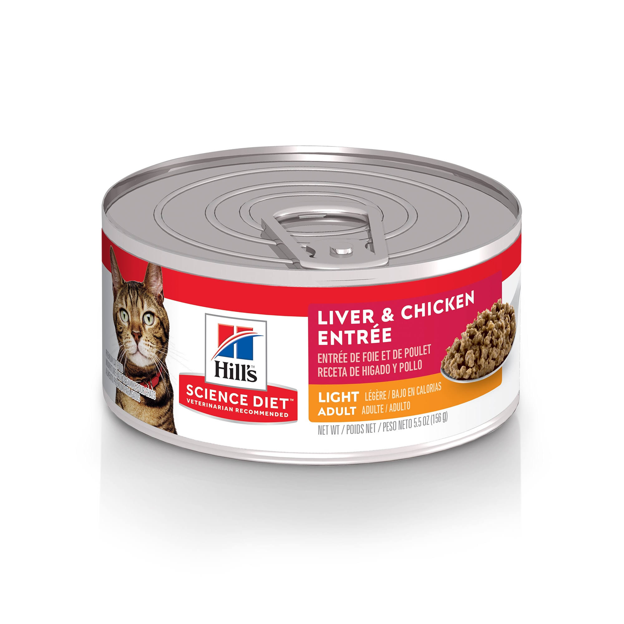 Hill's Science Diet Adult Light Liver and Chicken Entree Minced Cat Food - 5.5oz