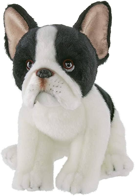Bearington Oliver Plush French Bulldog Stuffed Animal, 33cm | Bearington Collection | Stuffed Animals & Plush