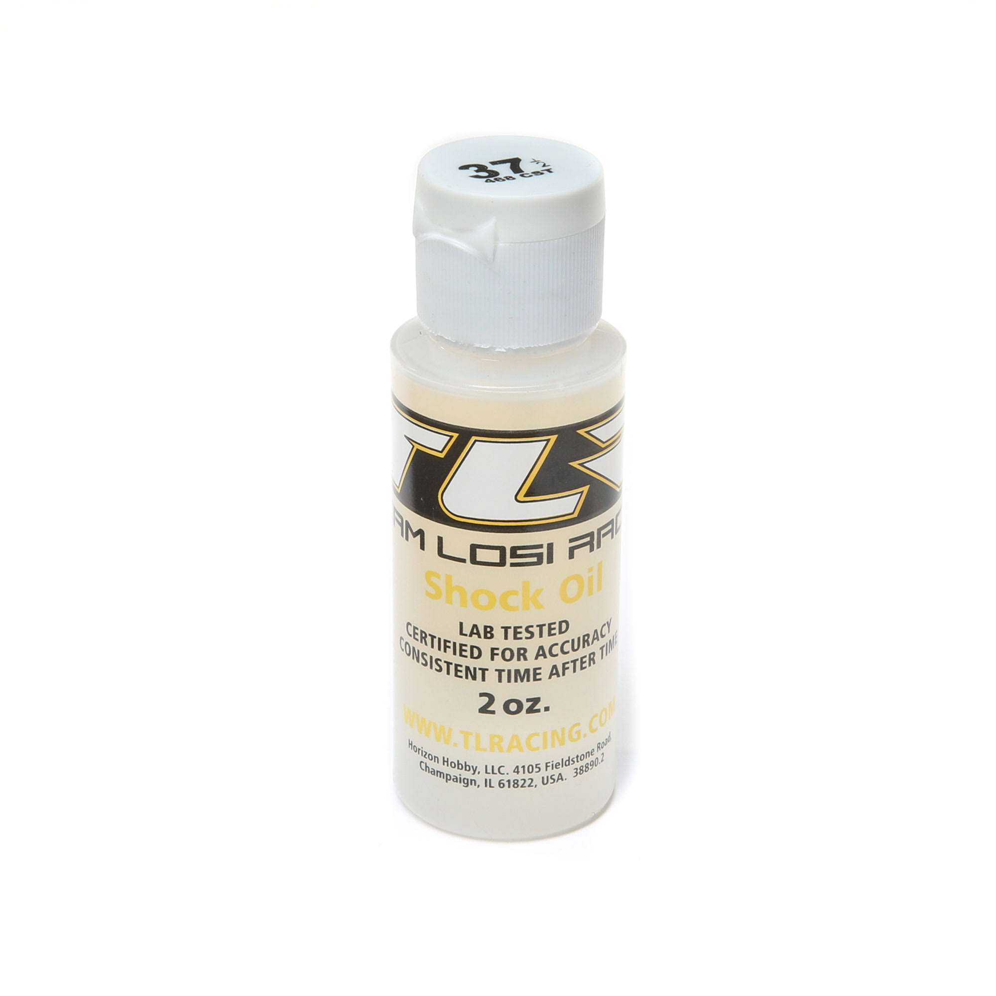 TEAM LOSI RACING Silicone Shock Oil, 37.5wt, 2oz, TLR74009