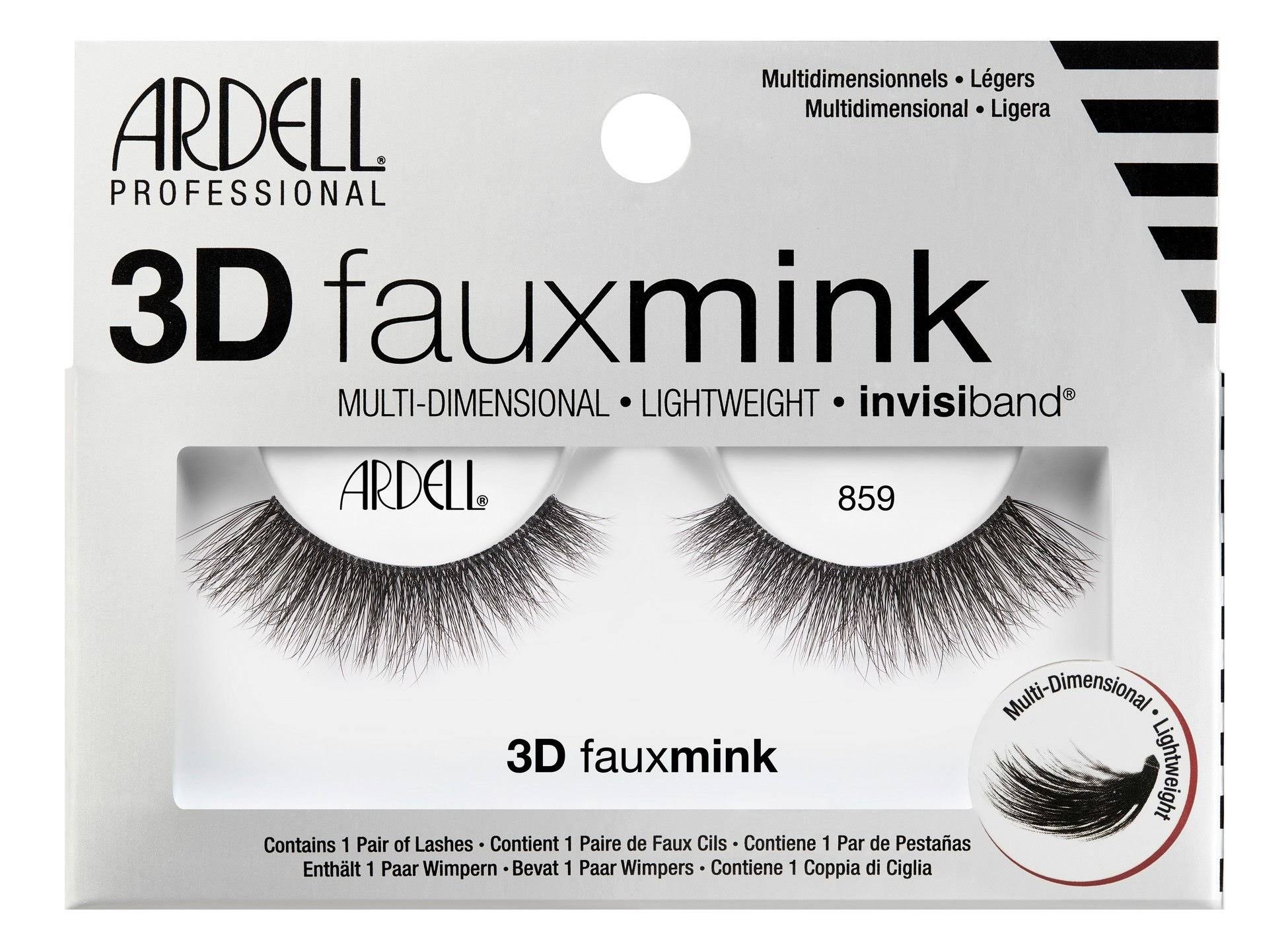 Ardell 3D Faux Mink False Eyelashes 859