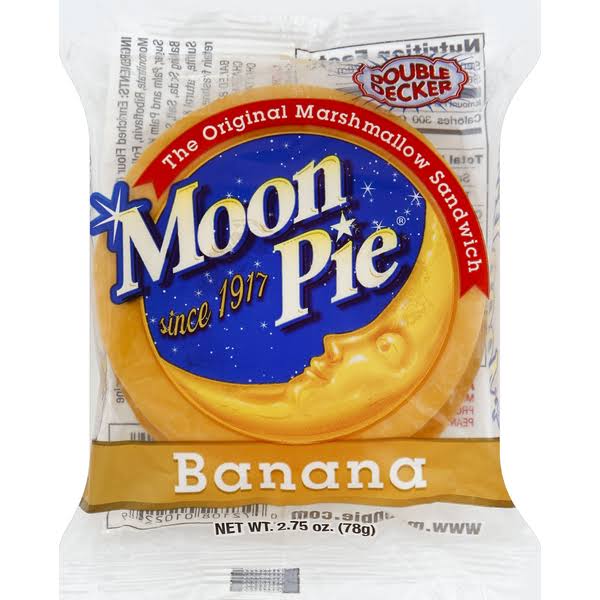 Double Decker Moon Pie - Banana Flavor, 33oz