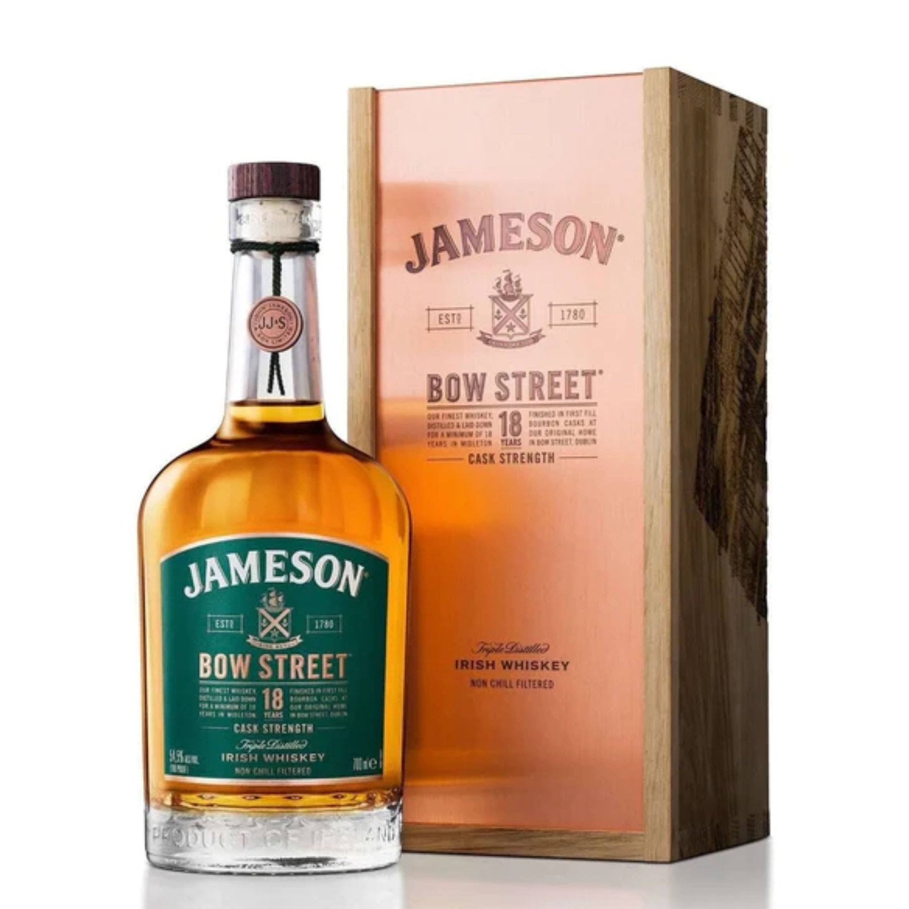 Jameson Bow Street 18 Year Cask Strength Irish Whiskey 750ml