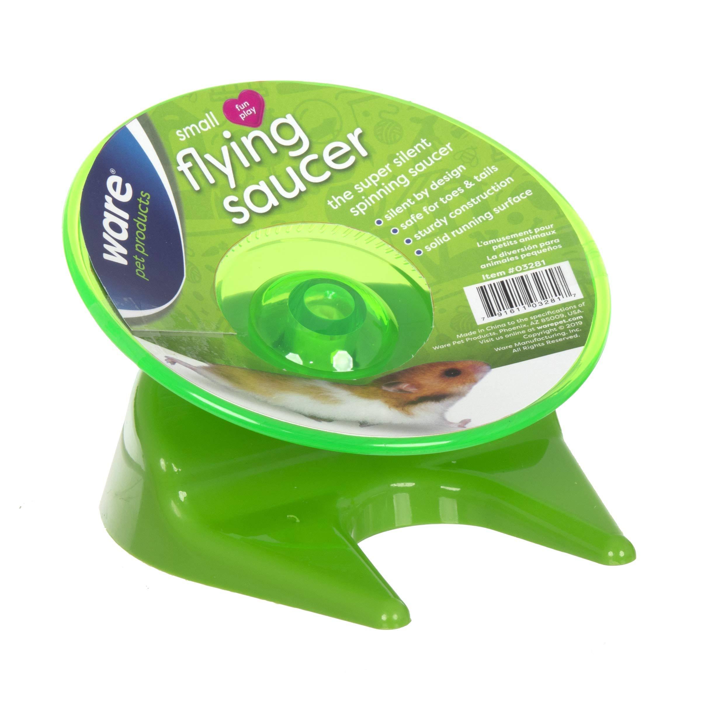 Ware Manufacturing Flying Saucer Small Animal Toy - Blue
