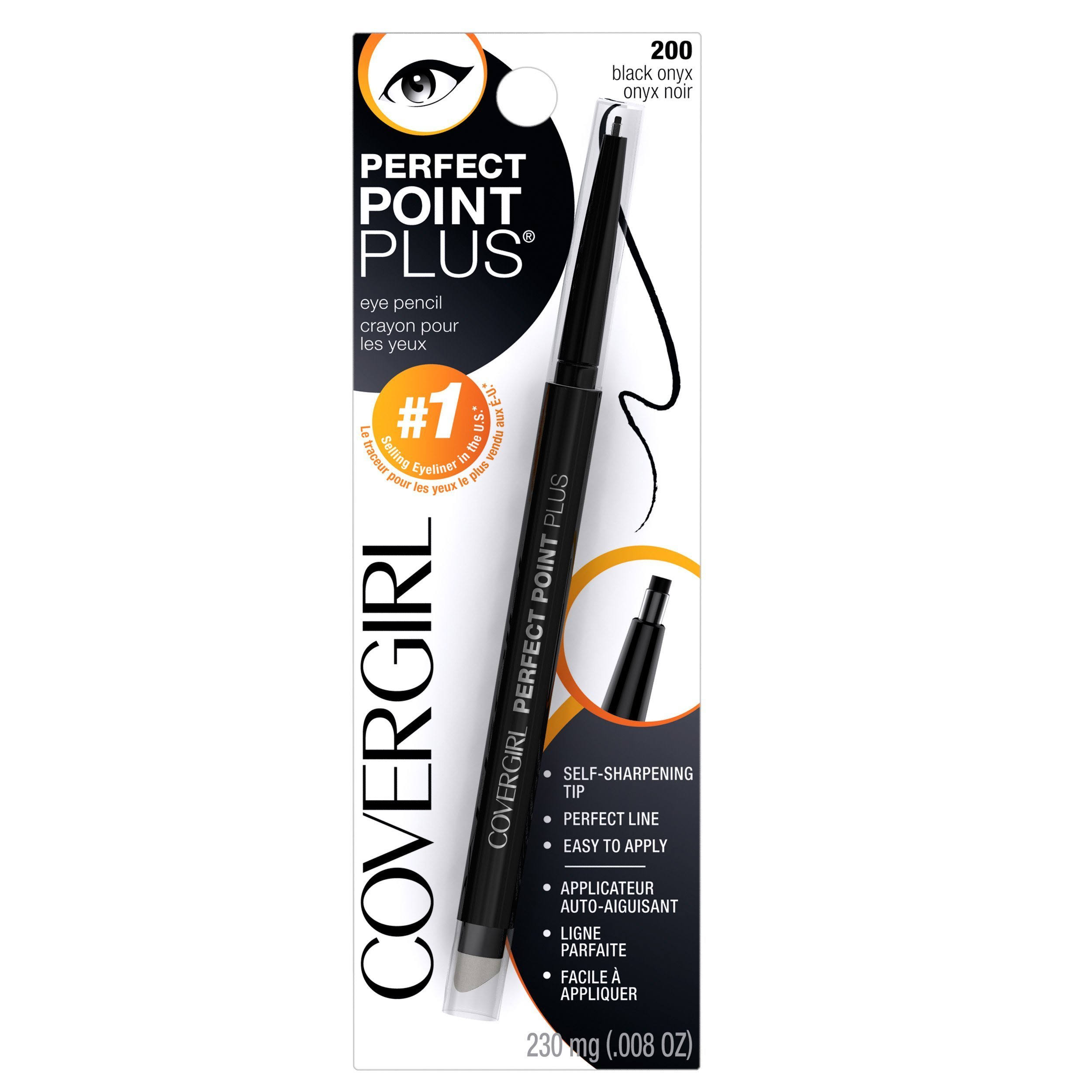Covergirl Perfect Point Plus Eye Liner - 200 Black Onyx