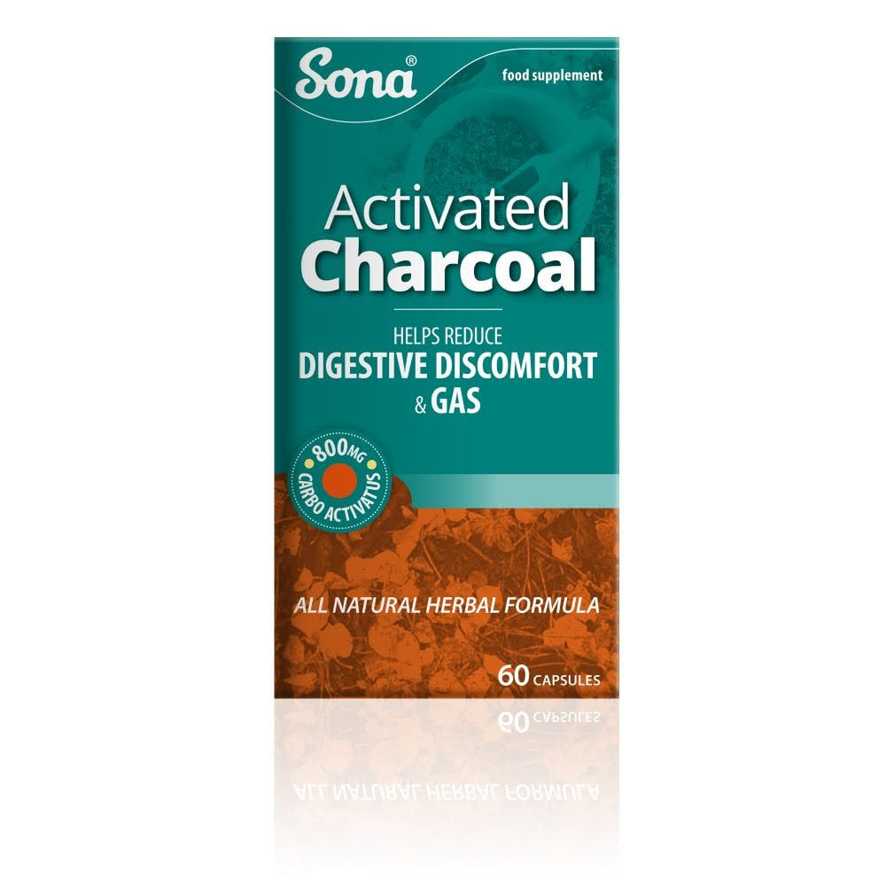 Sona - Activated Charcoal 60 Capsules