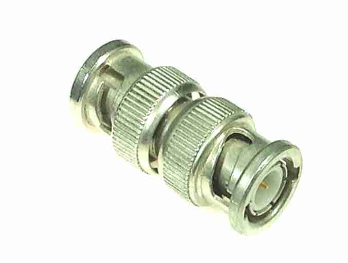American Recorder BNC Male to BNC Male Adapter - Nickel
