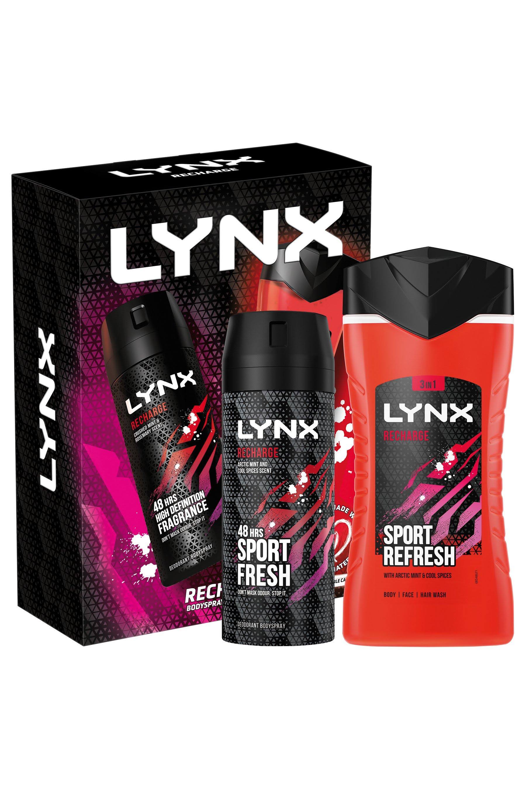 Lynx Recharge Duo Gift Set