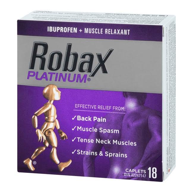 Robaxacet Robax Platinum Caplets - 18ct