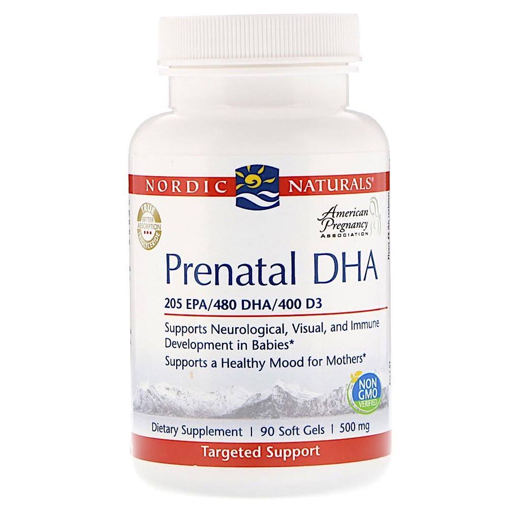 Nordic Naturals Prenatal DHA - 90 Soft Gels
