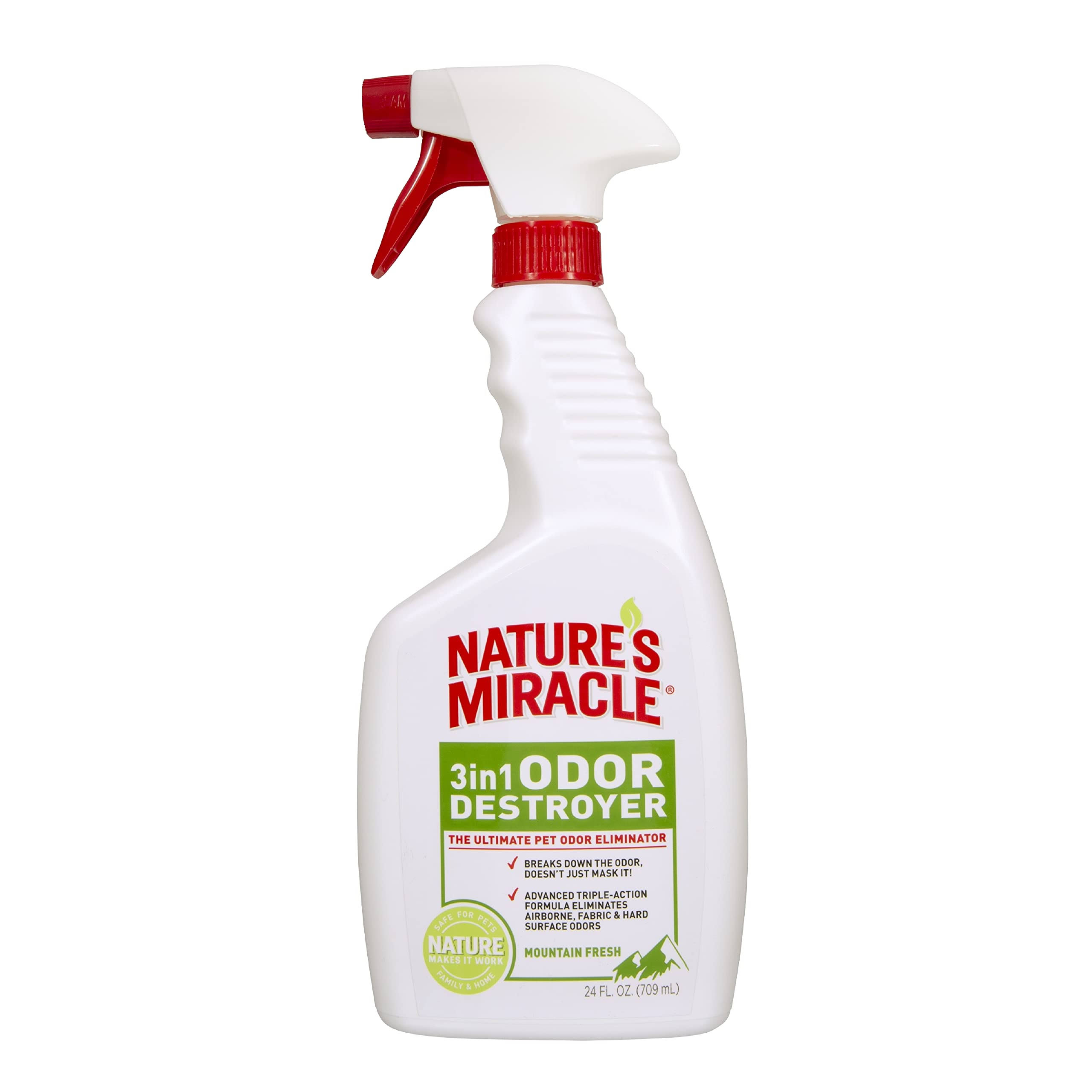 Nature's Miracle 3-in-1 Odor Destroyer - 24 oz