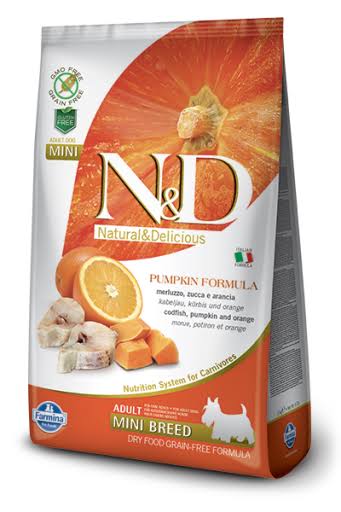 N&D Grain Free Adult Fish and Orange 2.5 Kg Farmina
