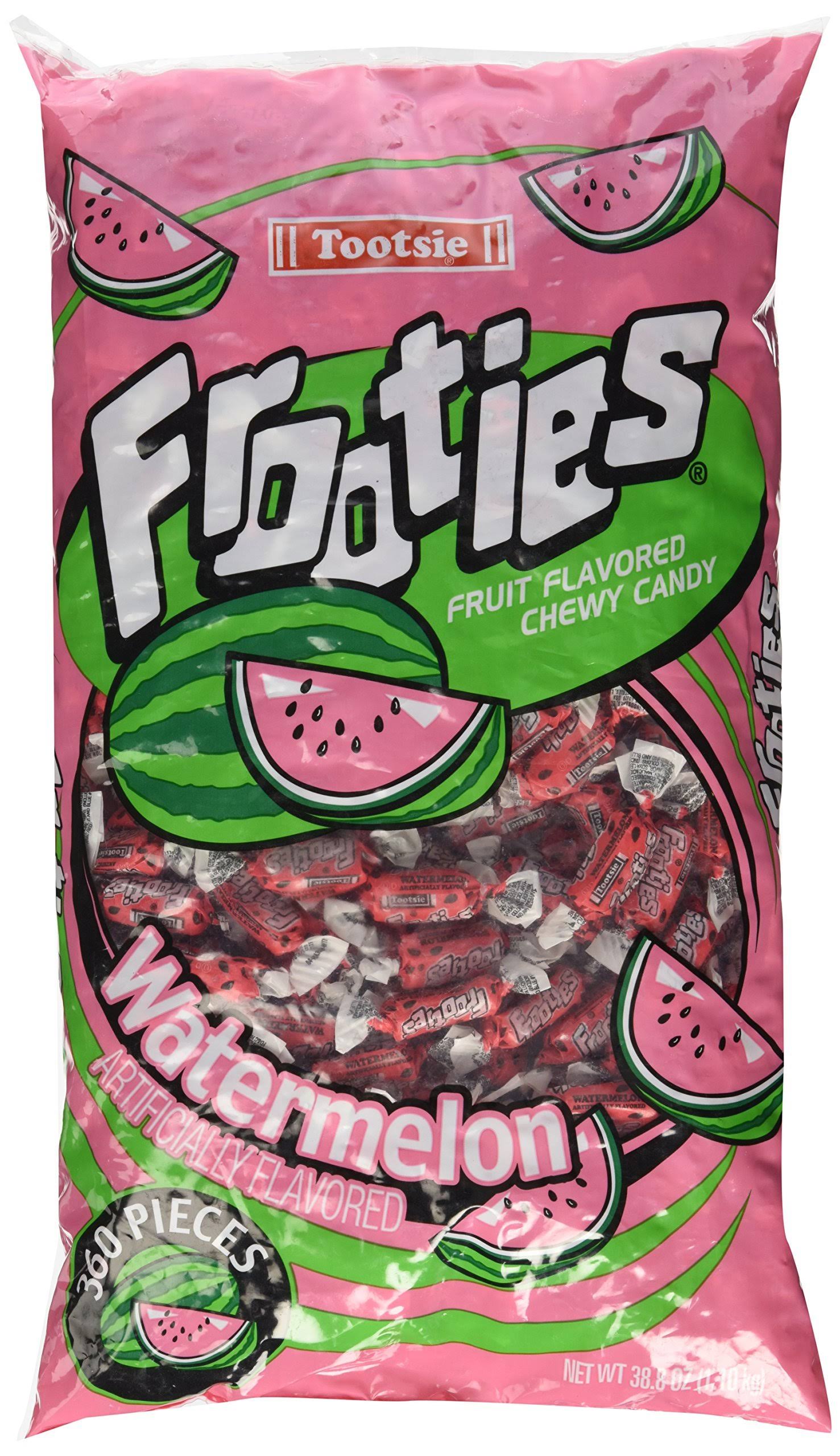 Tootsie Roll Frooties Chewy Candy - Watermelon, 360pcs