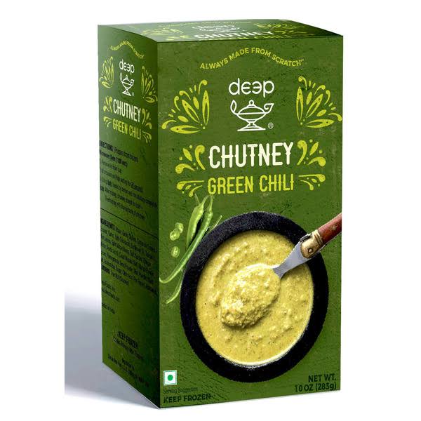 Deep Green Chilli Chutney - 1 Each