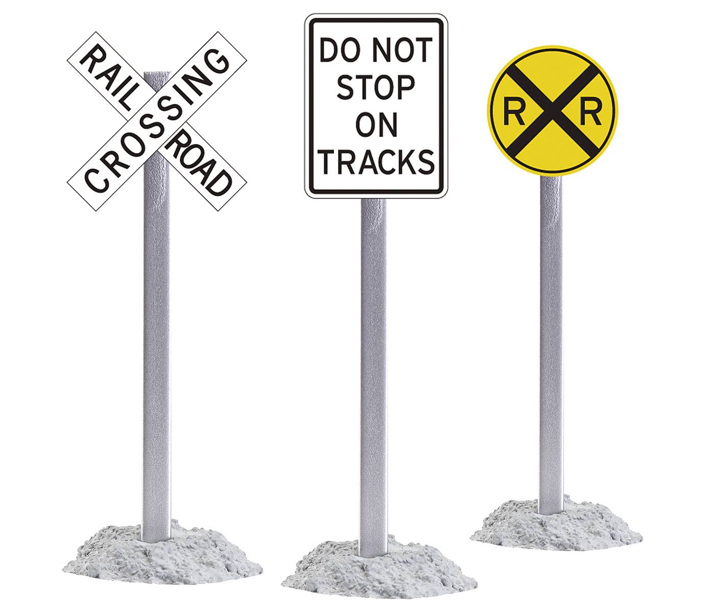 Lionel 6-21738 O Railroad Crossing Sign Pack (6)