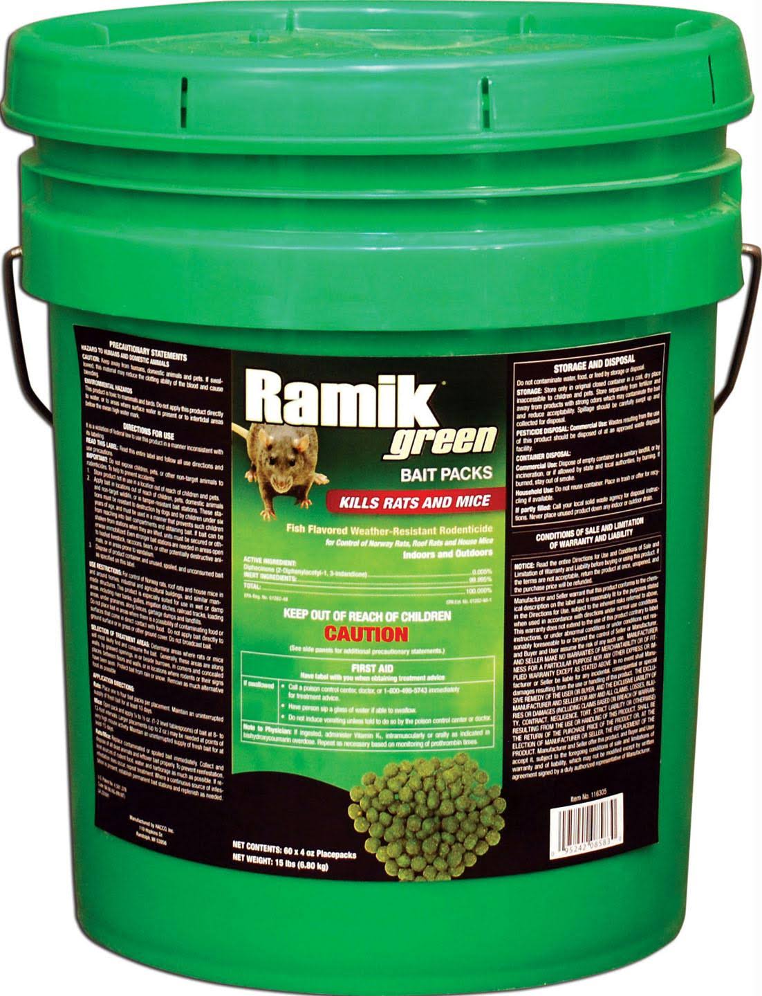 Ramik Green Bait Packs