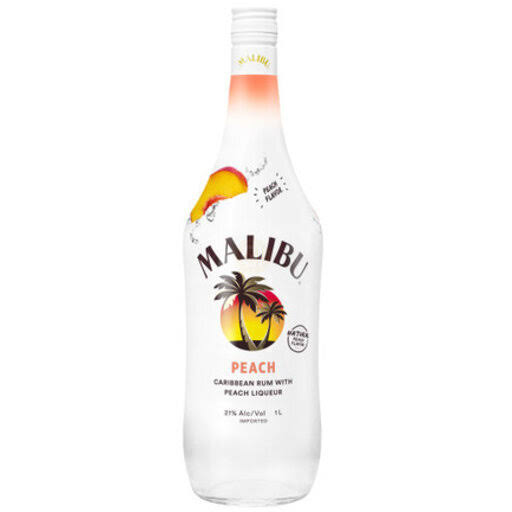 Malibu Peach Rum 1.75L