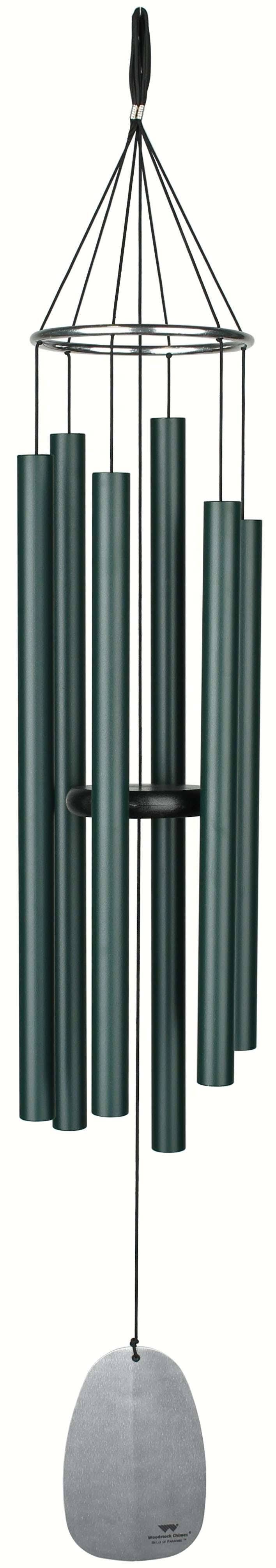 Woodstock Chimes Signature Bells of Paradise Chime - Rainforest Green, Large