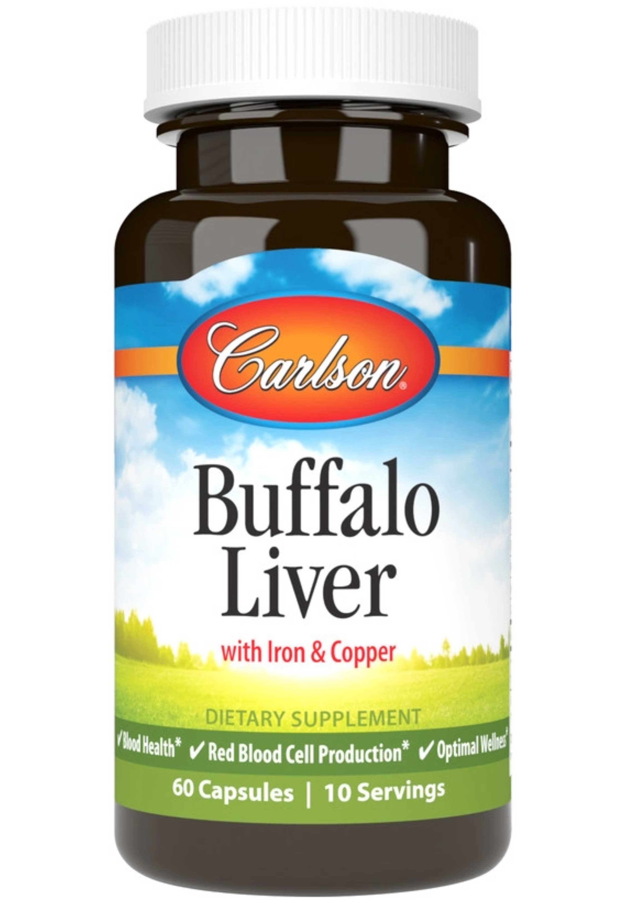 Carlson Labs Buffalo Liver Dietary Supplement - 60ct