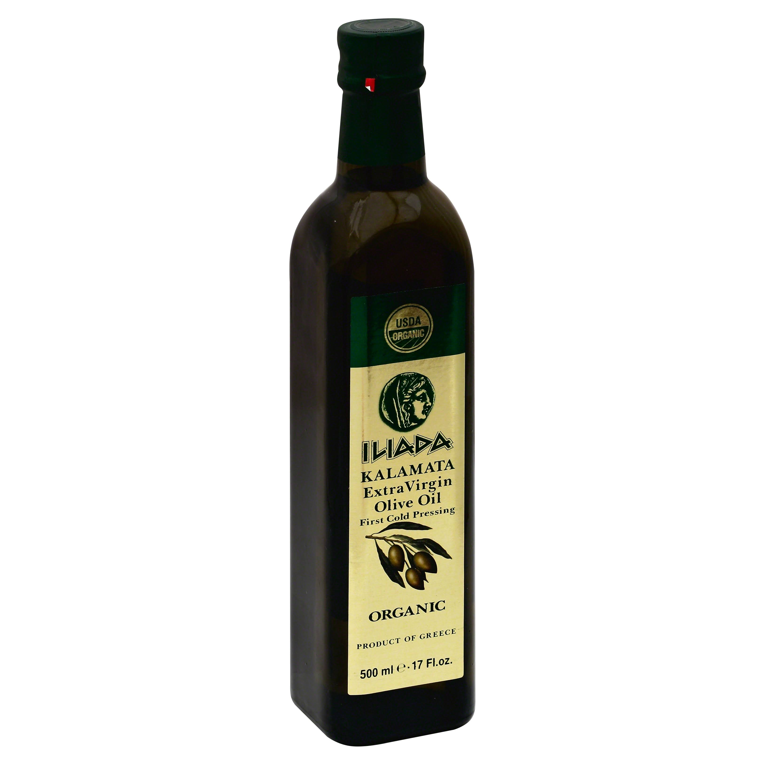 Iliada Olive Oil, Organic, Extra Virgin, Kalamata - 17 fl oz