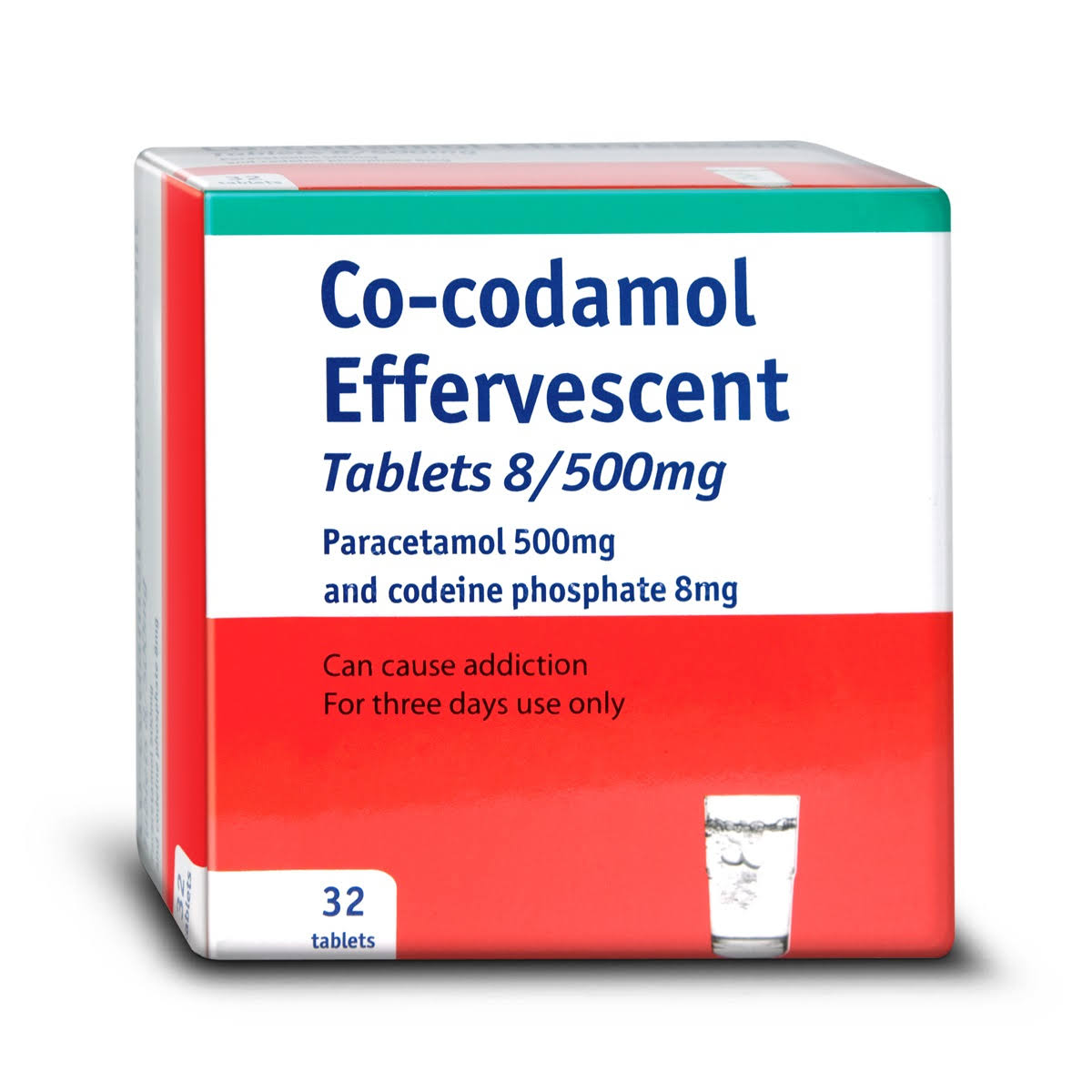 Numark Medicinal Products Co-codamol Effervescent Tablets - 32ct