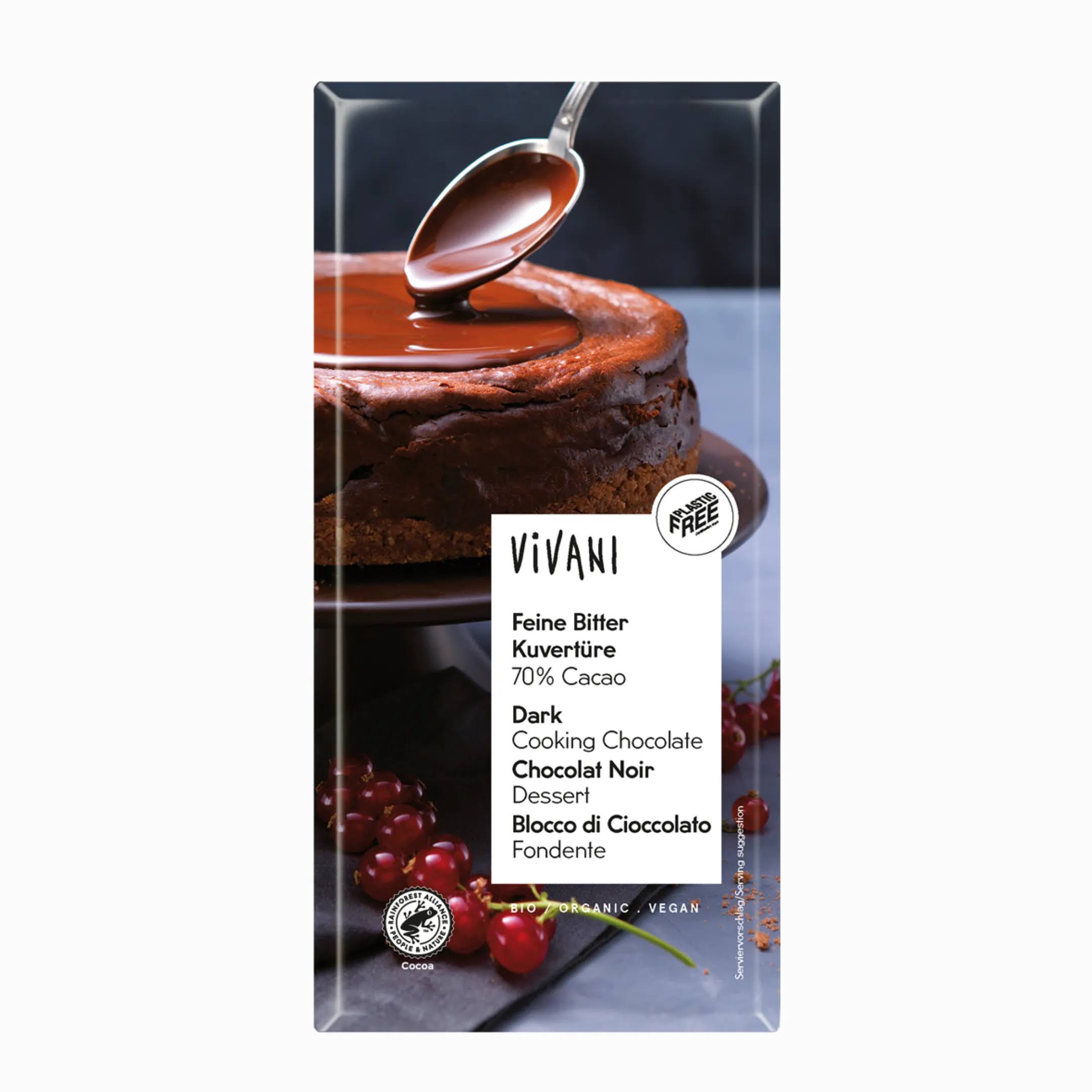 Vivani Dark Cooking Chocolate (200g)