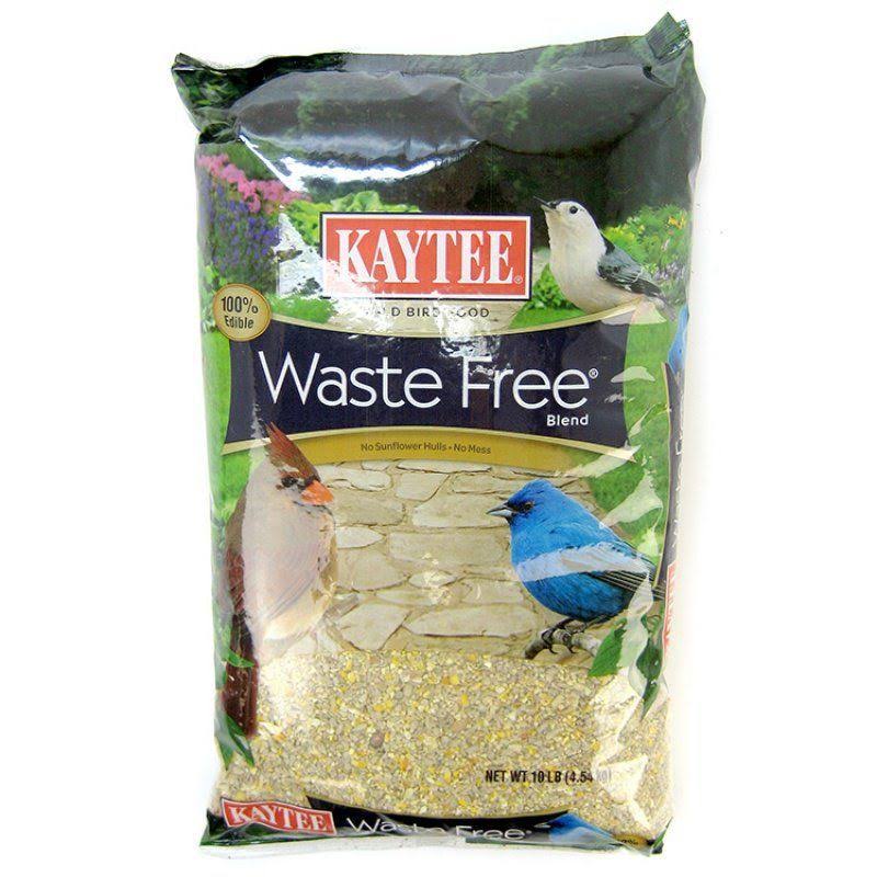 Kaytee Waste Free Wild Bird Food - 10lbs
