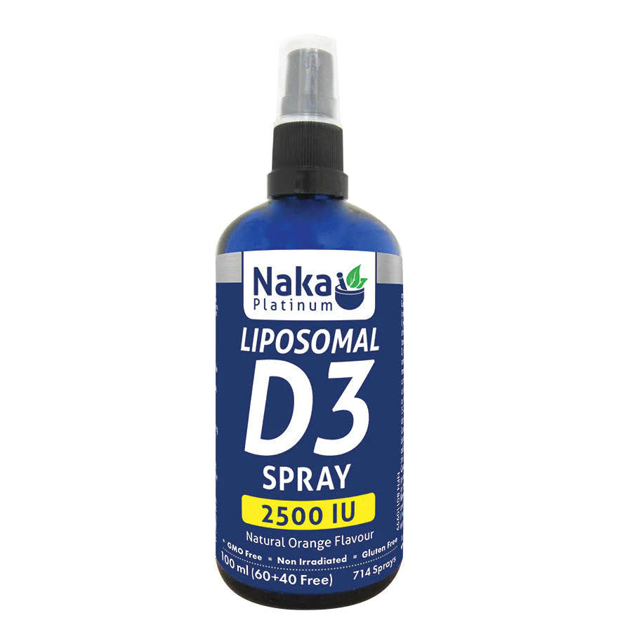 Naka Liposomal D3 Spray 2500IU 100mL