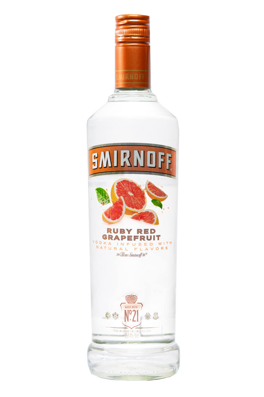 Smirnoff Ruby Red Grapefruit Vodka 75cl