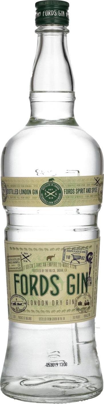 Fords Gin London Dry Gin 45% Vol. 1l