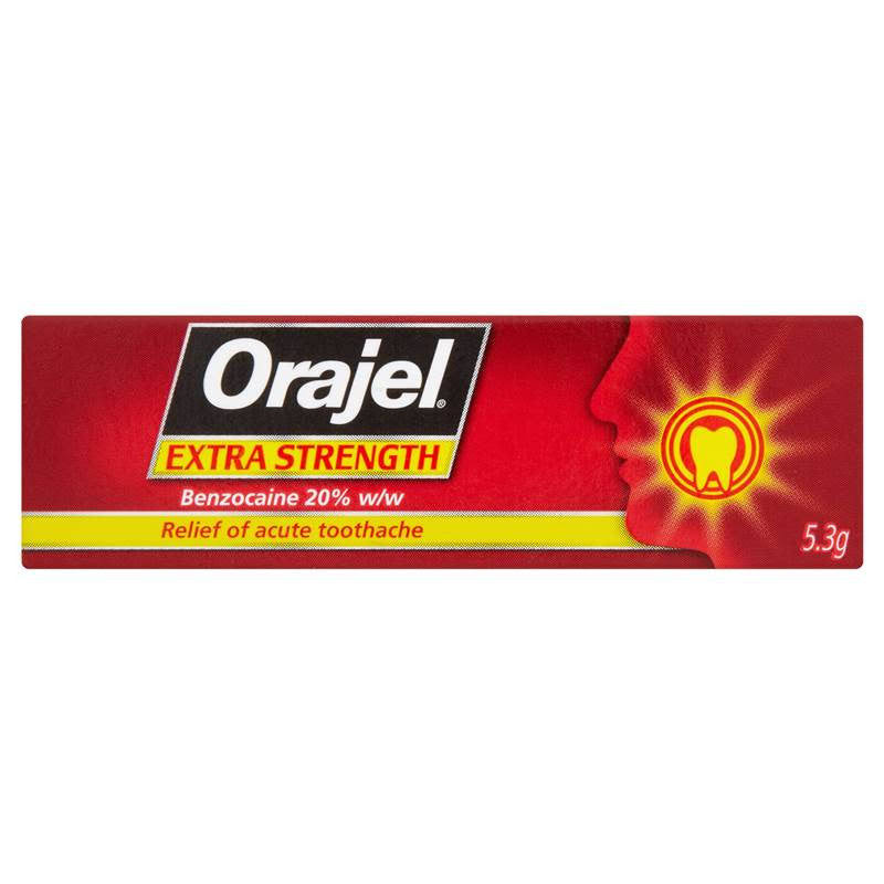 Orajel Extra Strength Dental Gel