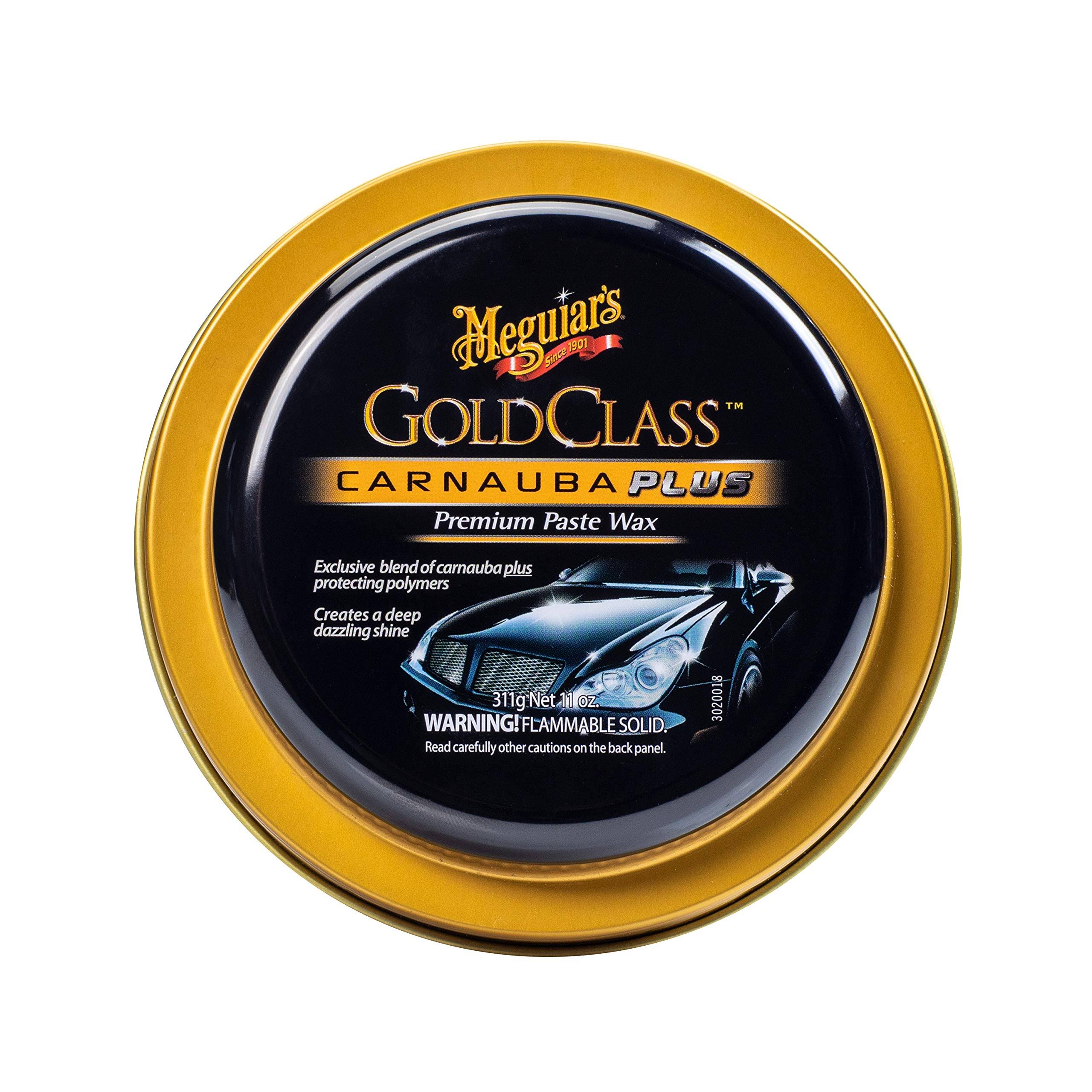 Meguiars Gold Class Carnauba Plus Premium Paste Wax - 11oz