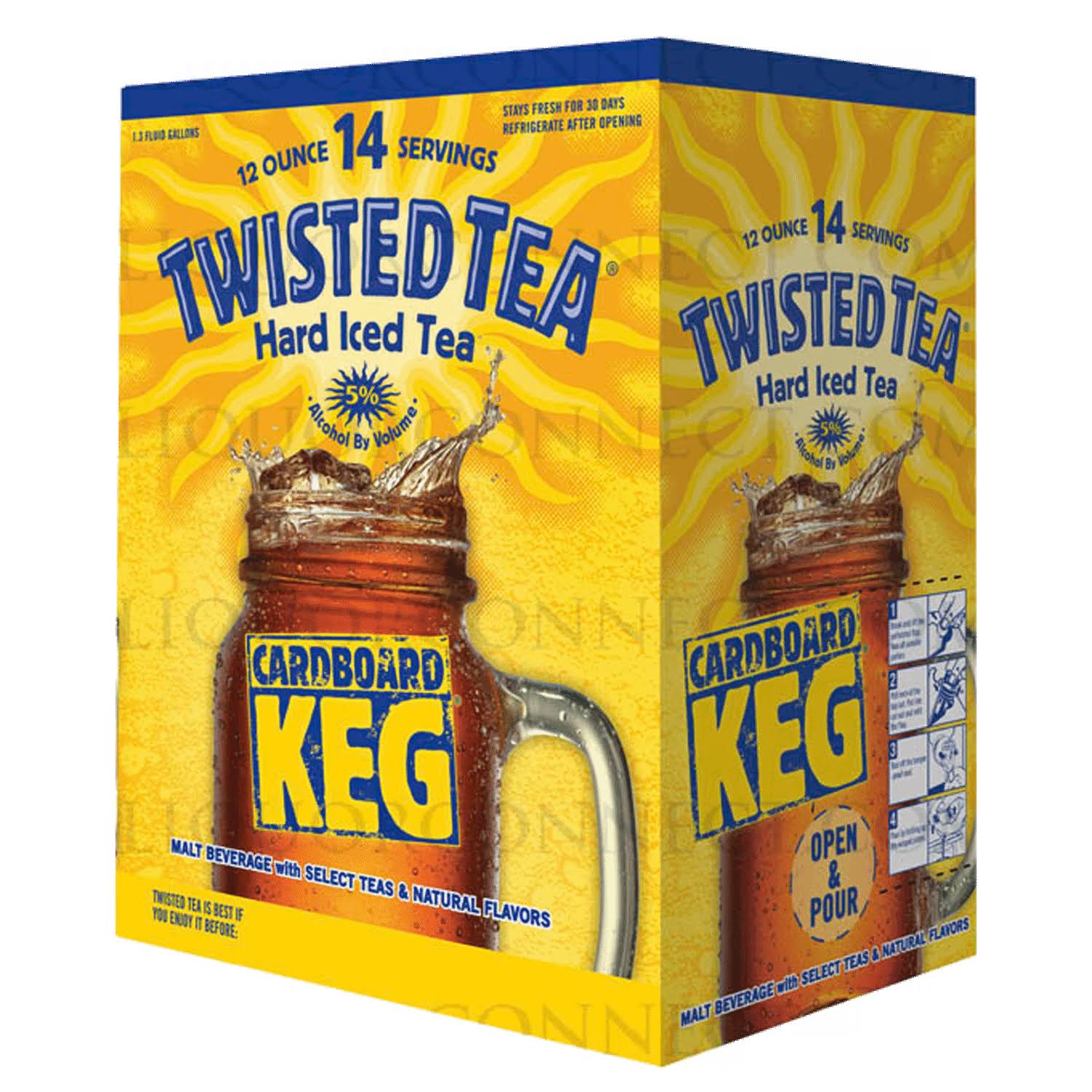 Twisted Tea Hard Iced Tea - 12oz, 14 Servings
