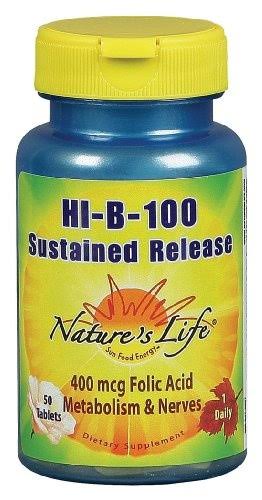 Nature's Life Hi B 100 Sustained Release - 50 Tablet